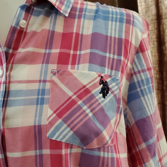 U.S.POLO ASST WOMEN'S SHIRT SIZE XL - Picture 3 of 10